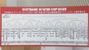高校バスケ「SoftBank ウインターカップ2025」の組み合わせ　岡山・香川代表の初戦は