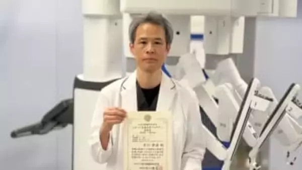 香川初　ロボット支援手術の指導医に胃がん・大腸がん両方で認定　高松市立みんなの病院の外科医長