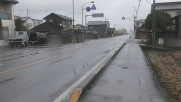 原付きバイクに軽バンが追突　バイク運転の男性(60)死亡　高松市