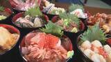 「ぜいたくな海鮮丼セット　ホタテやサーモン、カンパチなど10種類から好きなものを　香川【ほっとマルシェ】」の画像1