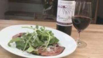 香ばしい風味と濃厚なうま味　和牛の希少部位トウガラシのタリアータ　ナチュラルワインと一緒に　岡山【ほっとマルシェ】