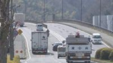 県道箕島高松線が4車線化　物流拠点へのアクセスがスムーズに　岡山県