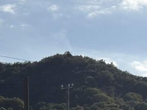 多度津町西白方で山林火災　消防車10台・香川県の防災ヘリコプター1機で消火活動
