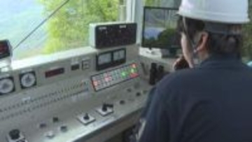 停電でロープウェイがストップした想定　寒霞渓で救助訓練　香川・小豆島