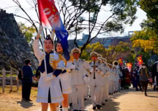 岡山市消防局　消防音楽隊の「カラーガード隊」隊員を募集