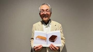 木工芸作家 川野正毅さんがKSB訪問　21日から天満屋岡山店で木工芸展を開催　　岡山