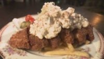 チキンカツに山盛りタルタル　アンティークなカフェ自慢のランチ　外カリ中ふわフレンチトーストも　香川【ほっとマルシェ】