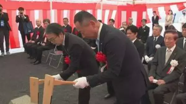 新築移転する香川県高松合同庁舎　知事らが建設工事の安全を祈願　県有施設初の「ZEB Ready」認証取得