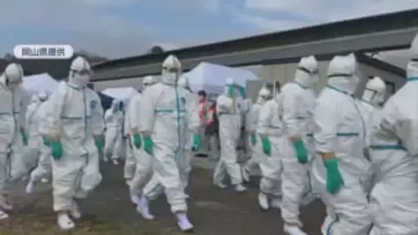 津山市の鳥インフルエンザ　ニワトリの殺処分が完了　岡山県