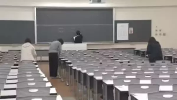 17・18日は大学入学共通テスト　試験会場の準備進む　岡山