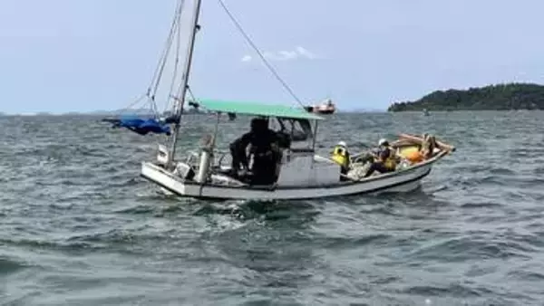 倉敷市沖でプレジャーボートのクラッチが故障して漂流　水島海保が救助　岡山
