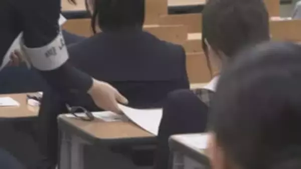 岡山大学で前期日程入学試験始まる　10学部に4205人が志願　平均倍率2.8倍