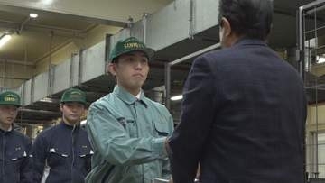 高校生が作ったイノシシ捕獲用の檻を寄贈　岡山