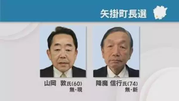 任期満了に伴う岡山県矢掛町長選の投票進む　即日開票