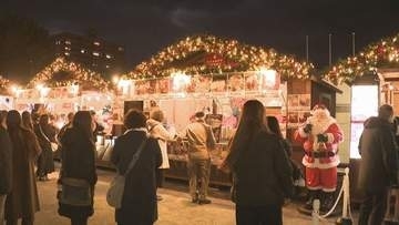 アリーナ周辺のクリスマスマーケット　期間延長し実施へ　2.2億円で委託業者公募　香川県