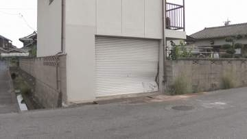 乗用車がブロック塀に衝突　運転していた男性が死亡　岡山・倉敷市