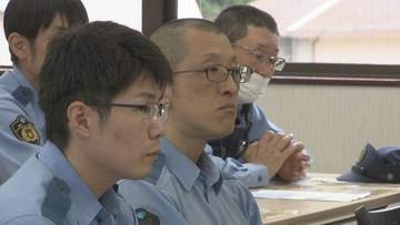 ツキノワグマによる被害防止へ　警察官が生態や対処法を学ぶ　岡山・真庭市