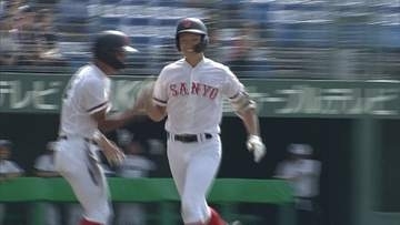 おかやま山陽の4番・三沢が2HRの活躍！6回コールドで西大寺に勝利 【夏の高校野球 岡山大会】19日