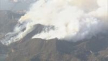 山火事の復旧計画　住宅が近くにある「飽浦地区」を先行で策定　岡山県