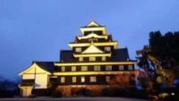 「点字ブロックの日」3月18日に岡山城をライトアップ　岡山市