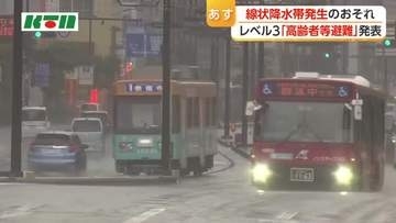 【長崎県内】25日も大雨のおそれ　「線状降水帯」発生のおそれも　長崎市などでレベル３「高齢者等避難」発表