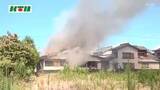 「70代の夫婦は無事　島原市で建物火災」の画像1
