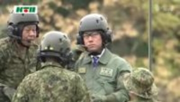 小泉防衛相「緊張感をもって任務に精励する姿を確認でき、大変 頼もしく感じた」水陸機動団を視察