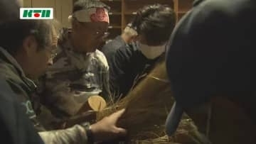 「各家庭が健康に健やかになれば…」直径3メートル、長さ8メートル！諏訪神社で恒例「しめ縄作り」