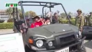 竹松駐屯地が創立73周年…陸上自衛隊の車両展示や訓練の様子を公開　自衛隊への任務の理解深める