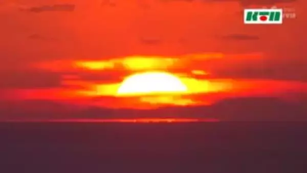 「とてもきれいで感動しました」五島の鬼岳には初日の出を見に多くの人　ピースタジアムではレースを初開催