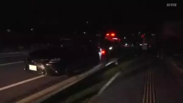 島原・道路横断中の70代女性がはねられ重体 車は20代の女性が運転  現場は片側1車線の直線道路