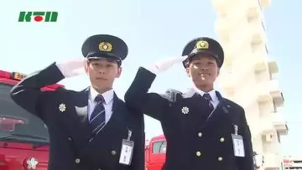 「多くの人を助けたい」消防学校で入校式…18歳から28歳の初任科生60人が消防士を目指す　消火や救助の訓練も