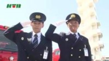 「多くの人を助けたい」消防学校で入校式…18歳から28歳の初任科生60人が消防士を目指す　消火や救助の訓練も