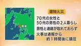 「「家を包むほどの炎が出ている」と119番通報　佐世保市日宇町で住宅火災　50代の男性1人と連絡取れず」の画像1