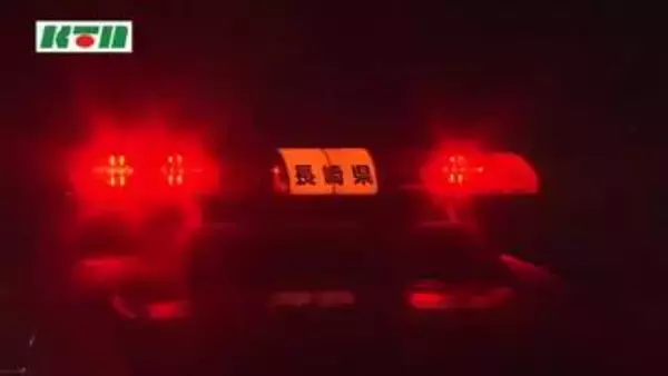 「布団が燃え、消せない」と119番通報　長崎県西海市で住宅全焼