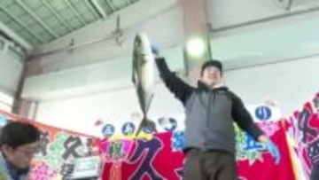 五島列島で獲れた魚がずらり「さかなまつり」半額以下の格安販売やクロマグロ解体ショー、魚のすくい獲りも