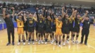 春高バレー長崎県大会　男子は鎮西学院が連覇　大村工業をフルセットで破る