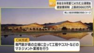 新しい県の総合体育館　ＣＭ方式事業者の公募始まる　鹿児島