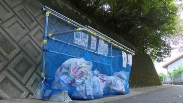 カラスに荒らされない「ごみステーション」　鹿児島市の企業が開発