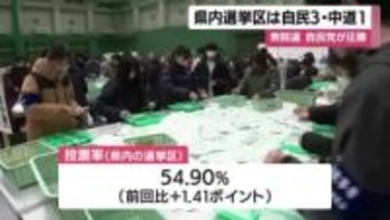 衆院選・鹿児島選挙区は自民3・中道1　比例は3人が当選
