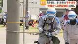 「鹿児島で停電復旧研修　九州電力送配電が技術者約80人を訓練　断線応急処置や安全手順を確認」の画像1