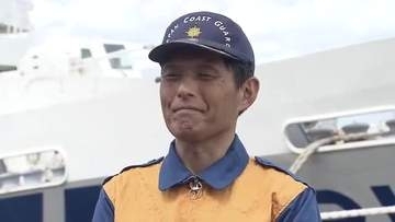 「海猿」が鹿児島市で合同訓練　海難事故での人命救助を想定