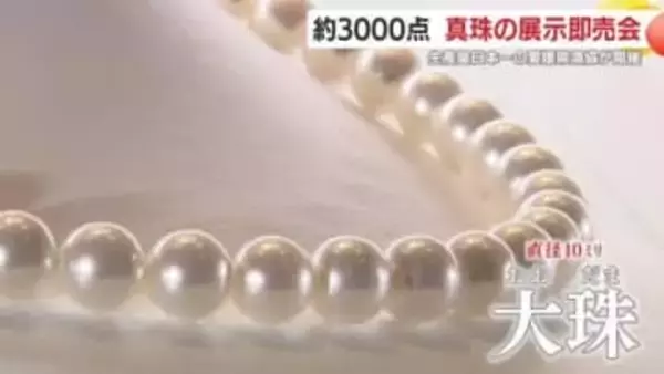 「肌に合う一本を」500本から選べるネックレスオーダーも　国産パール約3,000点・5億円相当の大商談会