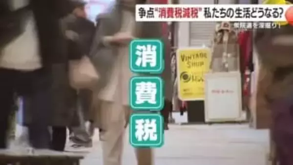 【衆院選の争点】『助かるけど不安もある』消費税減税、公約の“メリットと落とし穴”