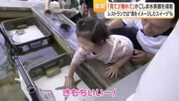 かごしま水族館、GW5日間で3万3000人を見込む　家族連れや観光客でにぎわう