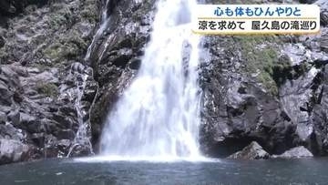 「ひと月に35日雨が降る島」屋久島　絶景の滝４選で真夏の涼を体感