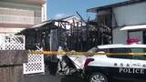 「未明の火事　住宅１棟全焼　焼け跡から２人の遺体　住人と連絡取れず　鹿児島・指宿市」の画像1
