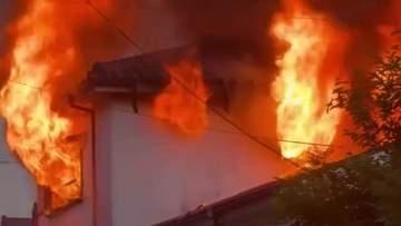 日置市で住宅１棟全焼　住人男性搬送も命に別条なし【鹿児島】