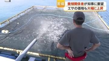 漁業用重油・エサの価格高騰で養殖業が悲鳴　漁協らが県知事へ支援を要請【鹿児島】