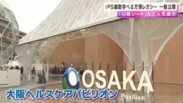 「心筋シート」など　ヘルスケアパビリオン展示物が一般公開